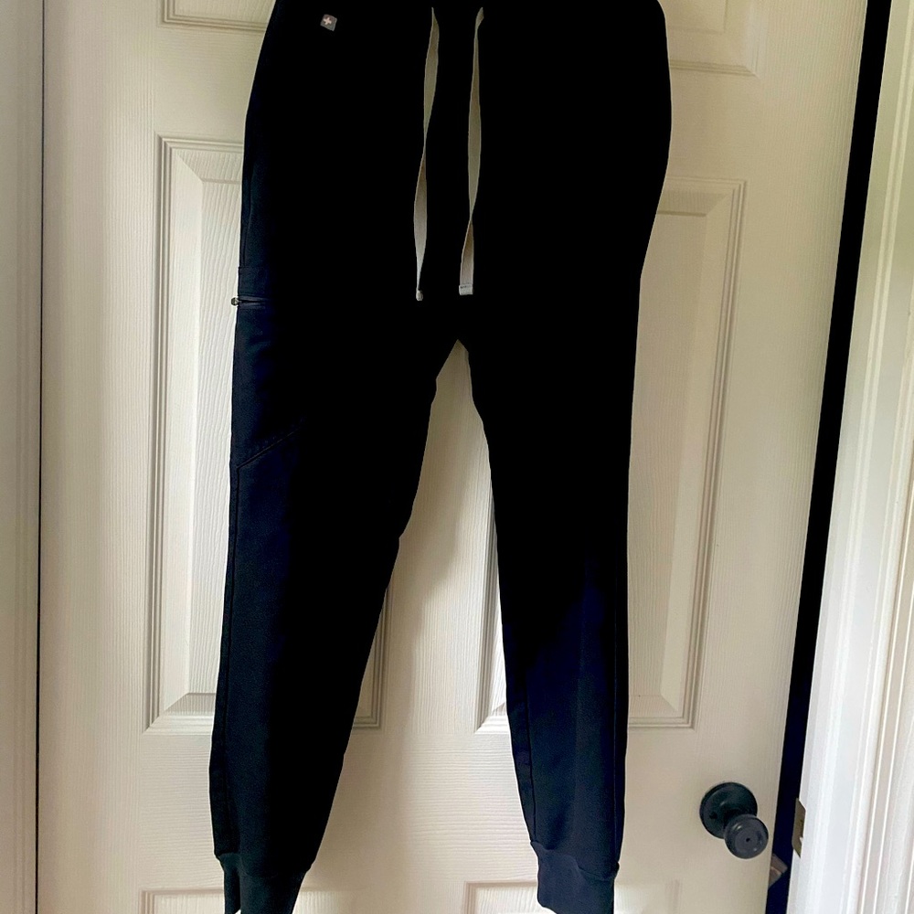 Figs Zamora small jogger pants black